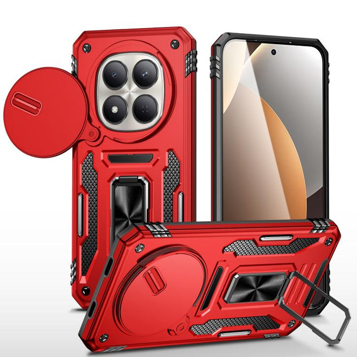 Funda protectora híbrida de PC y TPU para teléfono móvil, For Redmi Note 15 Pro+ 5G Global 163.3mm, For Redmi Note 15 Global 4G / 5G 164mm, For Redmi Note 15 Pro 5G Global 163.6mm, For Redmi 15 5G / 4G EU 171mm, For Redmi 15C 5G / 4G Global 171mm      ...