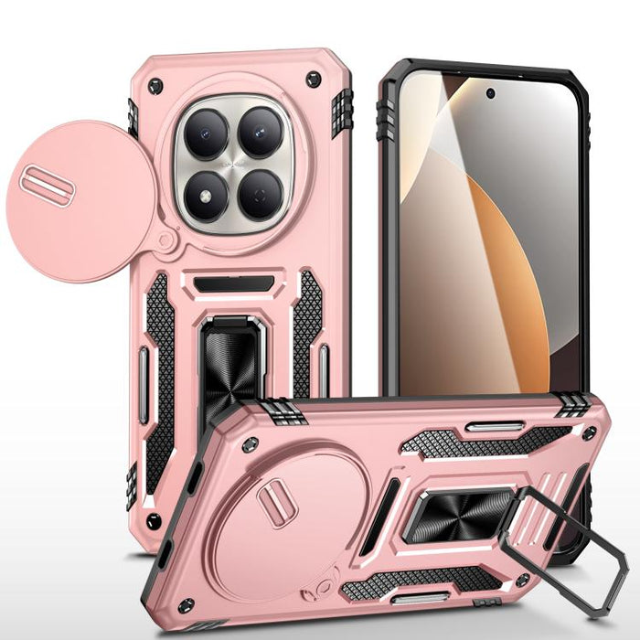 Funda protectora híbrida de PC y TPU para teléfono móvil, For Redmi Note 15 Pro+ 5G Global 163.3mm, For Redmi Note 15 Global 4G / 5G 164mm, For Redmi Note 15 Pro 5G Global 163.6mm, For Redmi 15 5G / 4G EU 171mm, For Redmi 15C 5G / 4G Global 171mm      ...