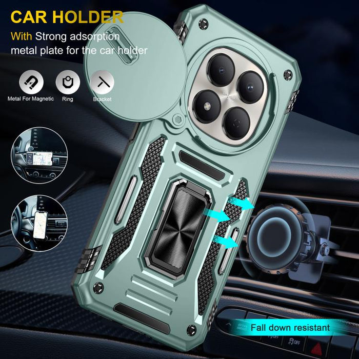 Funda protectora híbrida de PC y TPU para teléfono móvil, For Redmi Note 15 Pro+ 5G Global 163.3mm, For Redmi Note 15 Global 4G / 5G 164mm, For Redmi Note 15 Pro 5G Global 163.6mm, For Redmi 15 5G / 4G EU 171mm, For Redmi 15C 5G / 4G Global 171mm      ...