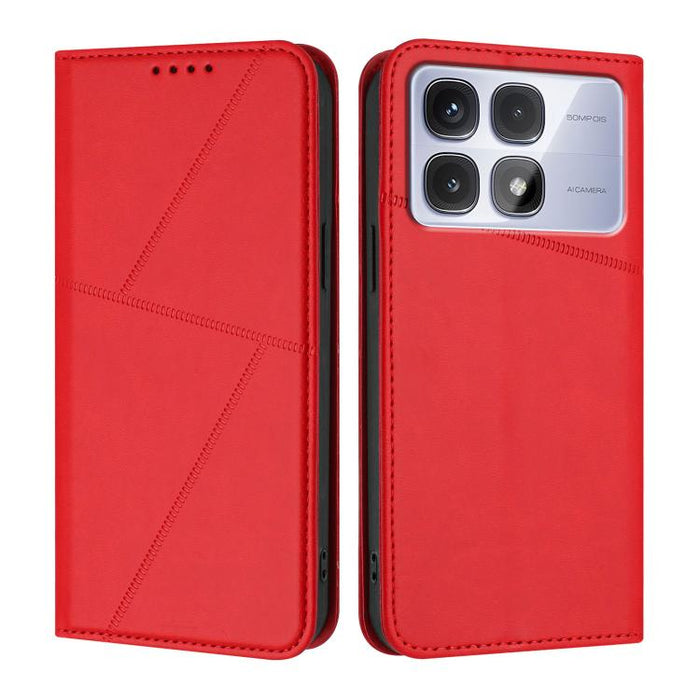 Funda magnética resistente de cuero mate con tapa para teléfono, For Redmi Note 14 4G 163.25mm, For Redmi 14C 4G / 14R 5G / A4 5G, For Redmi A3 Pro, For Redmi Note 14 5G, For Redmi Note 14 Pro+, For Redmi K70 Ultra, For Redmi 13 4G / 5G                ...