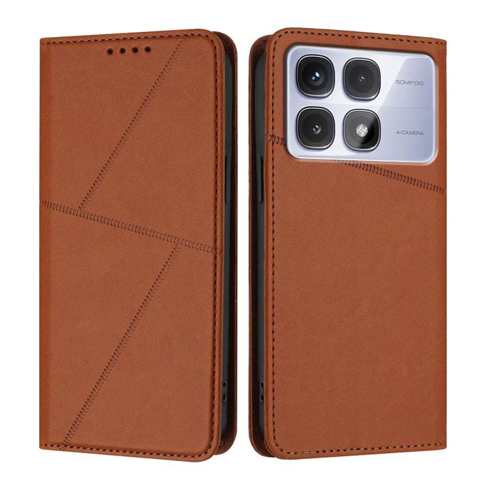 Funda magnética resistente de cuero mate con tapa para teléfono, For Redmi Note 14 4G 163.25mm, For Redmi 14C 4G / 14R 5G / A4 5G, For Redmi A3 Pro, For Redmi Note 14 5G, For Redmi Note 14 Pro+, For Redmi K70 Ultra, For Redmi 13 4G / 5G                ...
