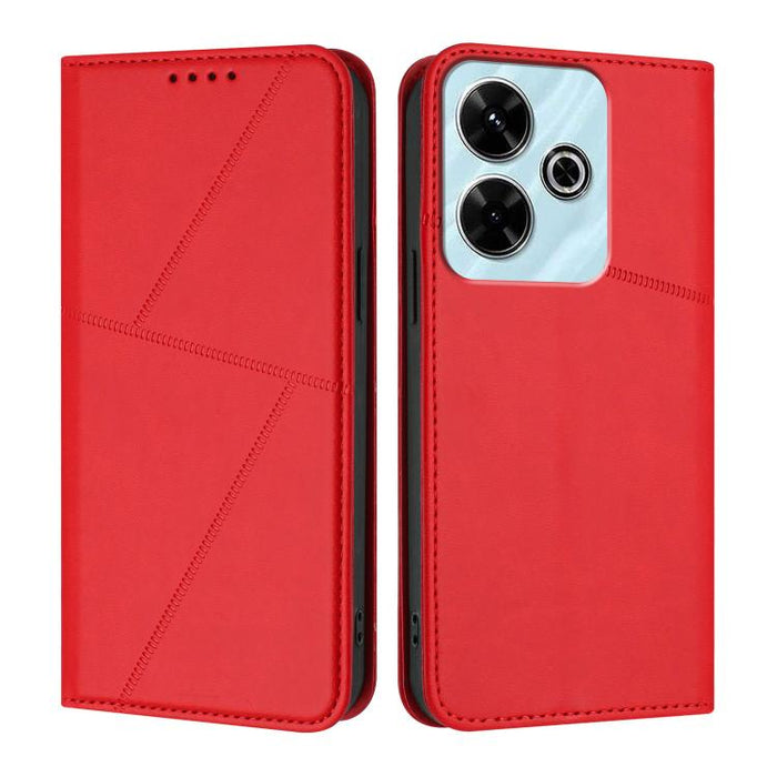 Funda magnética resistente de cuero mate con tapa para teléfono, For Redmi Note 14 4G 163.25mm, For Redmi 14C 4G / 14R 5G / A4 5G, For Redmi A3 Pro, For Redmi Note 14 5G, For Redmi Note 14 Pro+, For Redmi K70 Ultra, For Redmi 13 4G / 5G                ...