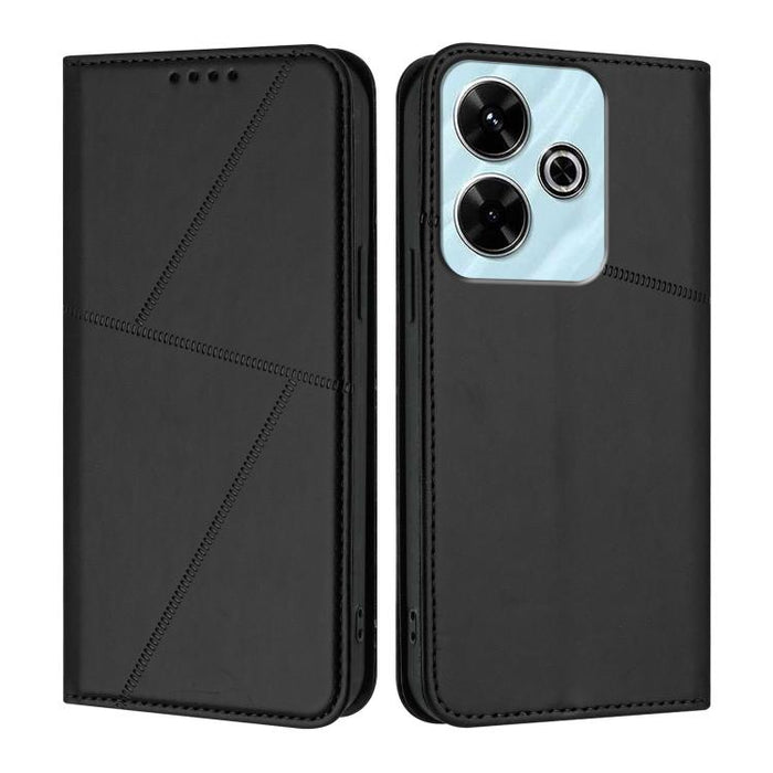 Funda magnética resistente de cuero mate con tapa para teléfono, For Redmi Note 14 4G 163.25mm, For Redmi 14C 4G / 14R 5G / A4 5G, For Redmi A3 Pro, For Redmi Note 14 5G, For Redmi Note 14 Pro+, For Redmi K70 Ultra, For Redmi 13 4G / 5G                ...