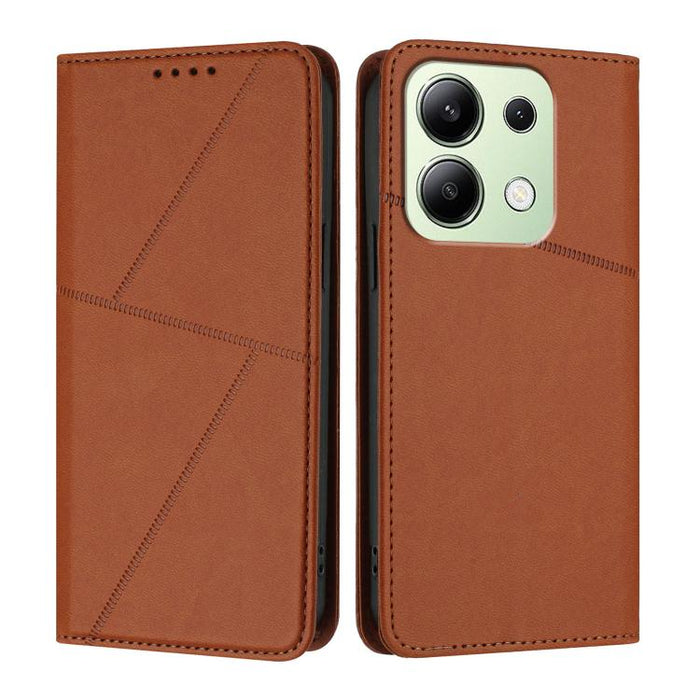 Funda magnética resistente de cuero mate con tapa para teléfono, For Redmi Note 14 4G 163.25mm, For Redmi 14C 4G / 14R 5G / A4 5G, For Redmi A3 Pro, For Redmi Note 14 5G, For Redmi Note 14 Pro+, For Redmi K70 Ultra, For Redmi 13 4G / 5G                ...