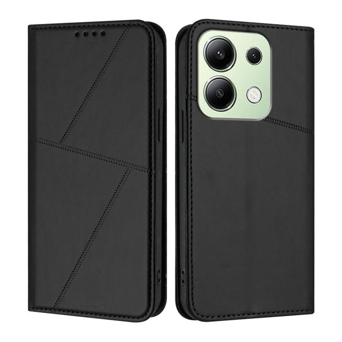 Funda magnética resistente de cuero mate con tapa para teléfono, For Redmi Note 14 4G 163.25mm, For Redmi 14C 4G / 14R 5G / A4 5G, For Redmi A3 Pro, For Redmi Note 14 5G, For Redmi Note 14 Pro+, For Redmi K70 Ultra, For Redmi 13 4G / 5G                ...