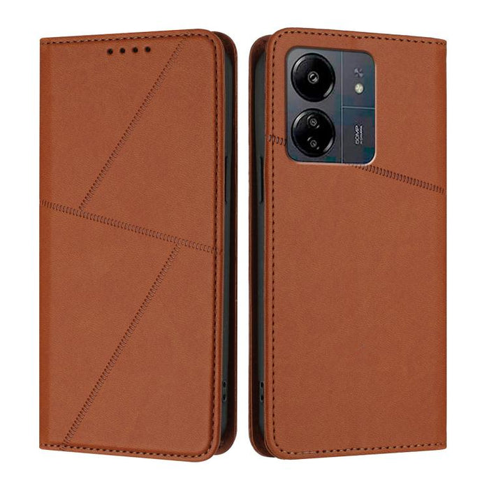 Funda magnética resistente de cuero mate con tapa para teléfono, For Redmi Note 14 4G 163.25mm, For Redmi 14C 4G / 14R 5G / A4 5G, For Redmi A3 Pro, For Redmi Note 14 5G, For Redmi Note 14 Pro+, For Redmi K70 Ultra, For Redmi 13 4G / 5G                ...