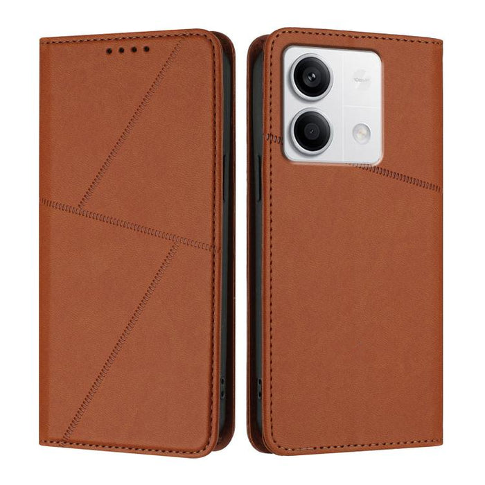 Funda magnética resistente de cuero mate con tapa para teléfono, For Redmi Note 14 4G 163.25mm, For Redmi 14C 4G / 14R 5G / A4 5G, For Redmi A3 Pro, For Redmi Note 14 5G, For Redmi Note 14 Pro+, For Redmi K70 Ultra, For Redmi 13 4G / 5G                ...