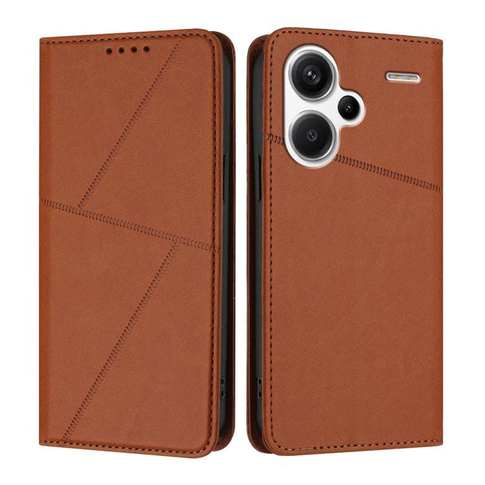 Funda magnética resistente de cuero mate con tapa para teléfono, For Redmi Note 13 Pro+, For Redmi Note 13 Pro 5G, For Redmi K70 / K70 Pro, For Redmi 12 4G / 5G, For Redmi Note 12 Turbo / Poco F5, For Redmi Note 12S, For Redmi A1+ / A2+                ...