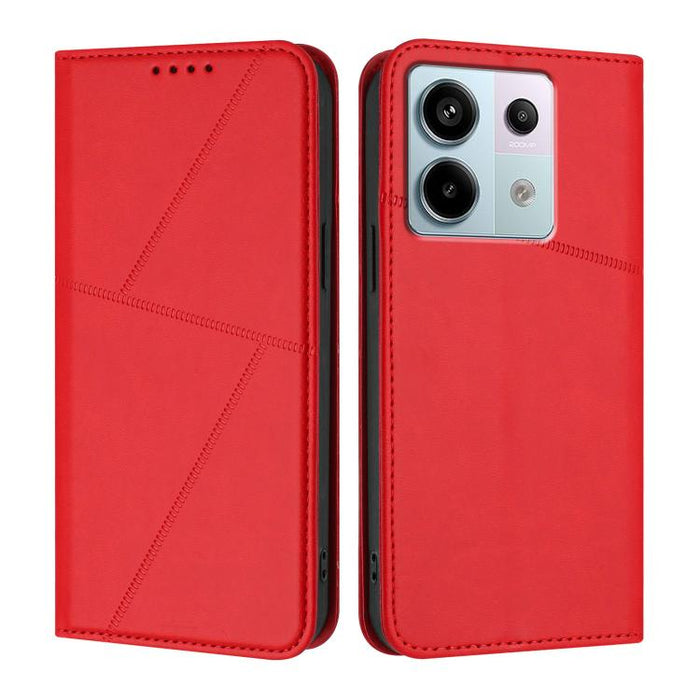 Funda magnética resistente de cuero mate con tapa para teléfono, For Redmi Note 13 Pro+, For Redmi Note 13 Pro 5G, For Redmi K70 / K70 Pro, For Redmi 12 4G / 5G, For Redmi Note 12 Turbo / Poco F5, For Redmi Note 12S, For Redmi A1+ / A2+                ...