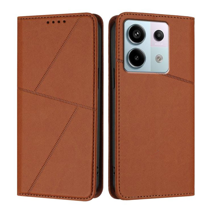 Funda magnética resistente de cuero mate con tapa para teléfono, For Redmi Note 13 Pro+, For Redmi Note 13 Pro 5G, For Redmi K70 / K70 Pro, For Redmi 12 4G / 5G, For Redmi Note 12 Turbo / Poco F5, For Redmi Note 12S, For Redmi A1+ / A2+                ...