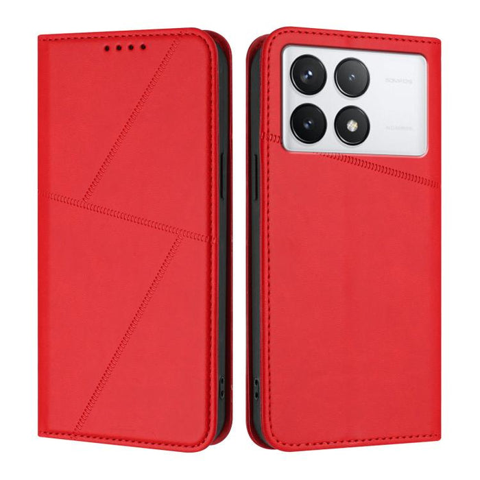 Funda magnética resistente de cuero mate con tapa para teléfono, For Redmi Note 13 Pro+, For Redmi Note 13 Pro 5G, For Redmi K70 / K70 Pro, For Redmi 12 4G / 5G, For Redmi Note 12 Turbo / Poco F5, For Redmi Note 12S, For Redmi A1+ / A2+                ...