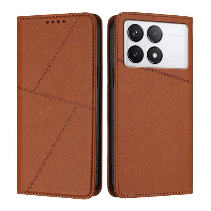 Funda magnética resistente de cuero mate con tapa para teléfono, For Redmi Note 13 Pro+, For Redmi Note 13 Pro 5G, For Redmi K70 / K70 Pro, For Redmi 12 4G / 5G, For Redmi Note 12 Turbo / Poco F5, For Redmi Note 12S, For Redmi A1+ / A2+                ...