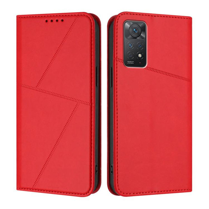 Funda magnética resistente de cuero mate con tapa para teléfono, For Redmi 10C, For Redmi Note 11 / 11S 4G Global, For Redmi Note 11 Pro 4G Global, For Redmi 10