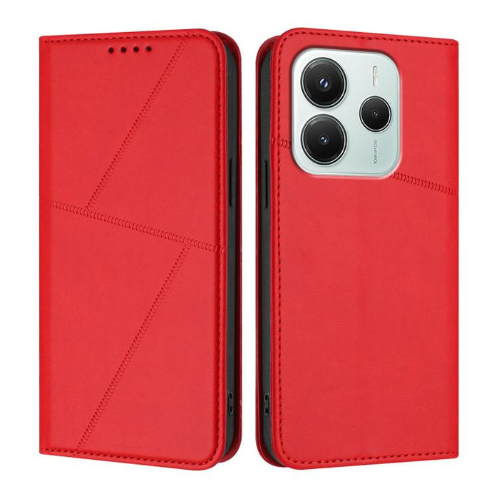 Funda magnética resistente de cuero mate con tapa para teléfono, For Redmi A7 Pro 4G / 5G 171mm / Poco C85x 5G, For Redmi Turbo 5 Max / Poco X8 Pro Max, For Redmi Turbo 5 5G / Poco X8 Pro 5G, For Redmi Note 15 4G / 5G 164mm / Poco M8 5G                ...
