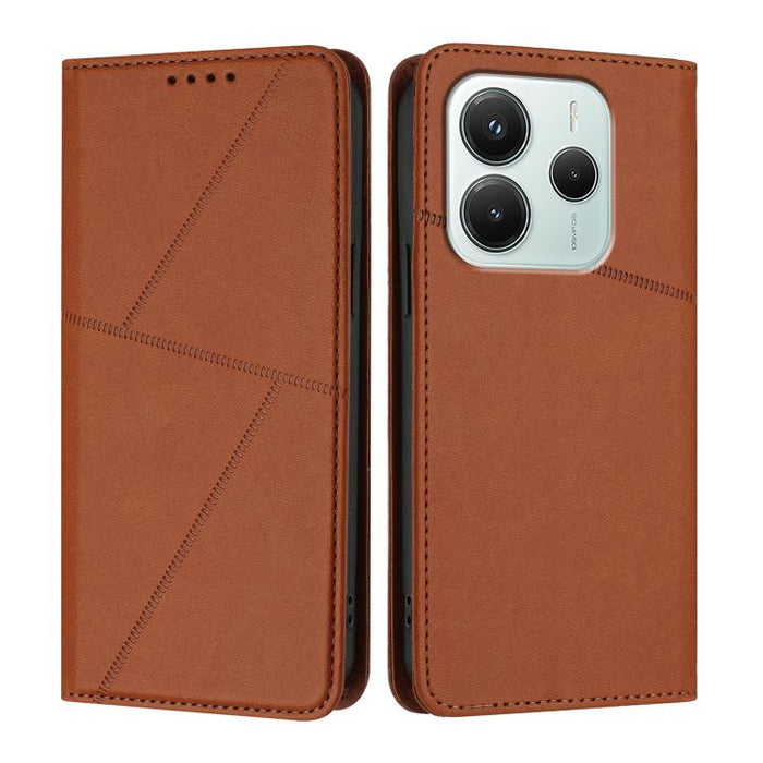 Funda magnética resistente de cuero mate con tapa para teléfono, For Redmi A7 Pro 4G / 5G 171mm / Poco C85x 5G, For Redmi Turbo 5 Max / Poco X8 Pro Max, For Redmi Turbo 5 5G / Poco X8 Pro 5G, For Redmi Note 15 4G / 5G 164mm / Poco M8 5G                ...
