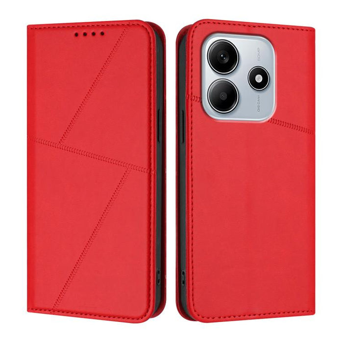 Funda magnética resistente de cuero mate con tapa para teléfono, For Redmi Note 14 4G 163.25mm, For Redmi 14C 4G / 14R 5G / A4 5G, For Redmi A3 Pro, For Redmi Note 14 5G, For Redmi Note 14 Pro+, For Redmi K70 Ultra, For Redmi 13 4G / 5G                ...