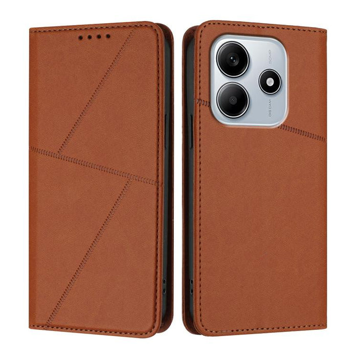 Funda magnética resistente de cuero mate con tapa para teléfono, For Redmi Note 14 4G 163.25mm, For Redmi 14C 4G / 14R 5G / A4 5G, For Redmi A3 Pro, For Redmi Note 14 5G, For Redmi Note 14 Pro+, For Redmi K70 Ultra, For Redmi 13 4G / 5G                ...