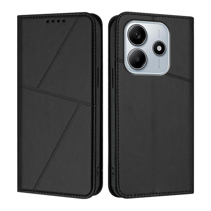 Funda magnética resistente de cuero mate con tapa para teléfono, For Redmi Note 14 4G 163.25mm, For Redmi 14C 4G / 14R 5G / A4 5G, For Redmi A3 Pro, For Redmi Note 14 5G, For Redmi Note 14 Pro+, For Redmi K70 Ultra, For Redmi 13 4G / 5G                ...