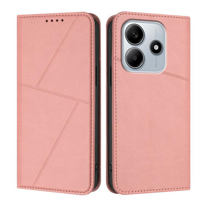 Funda magnética resistente de cuero mate con tapa para teléfono, For Redmi Note 14 4G 163.25mm, For Redmi 14C 4G / 14R 5G / A4 5G, For Redmi A3 Pro, For Redmi Note 14 5G, For Redmi Note 14 Pro+, For Redmi K70 Ultra, For Redmi 13 4G / 5G                ...