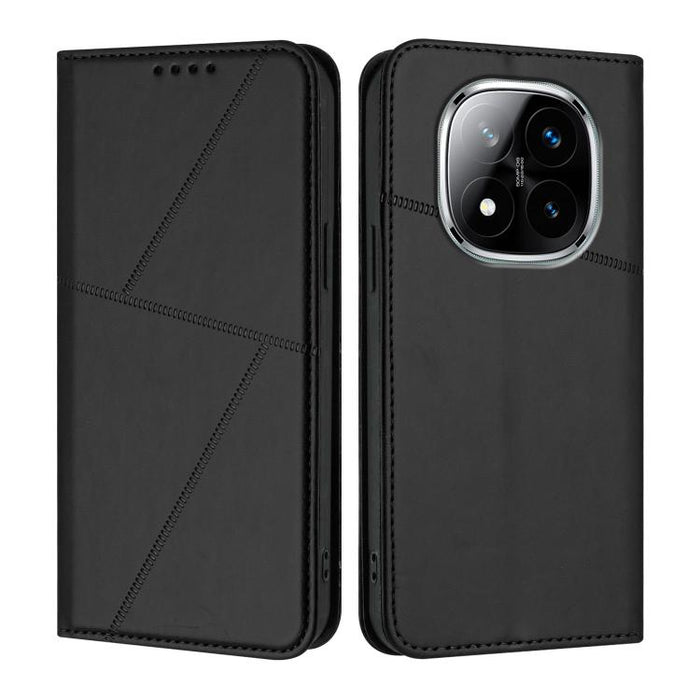 Funda magnética resistente de cuero mate con tapa para teléfono, For Redmi Note 14 4G 163.25mm, For Redmi 14C 4G / 14R 5G / A4 5G, For Redmi A3 Pro, For Redmi Note 14 5G, For Redmi Note 14 Pro+, For Redmi K70 Ultra, For Redmi 13 4G / 5G                ...