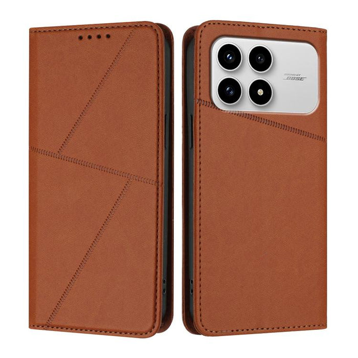 Funda magnética resistente de cuero mate con tapa para teléfono, For Redmi A7 Pro 4G / 5G 171mm / Poco C85x 5G, For Redmi Turbo 5 Max / Poco X8 Pro Max, For Redmi Turbo 5 5G / Poco X8 Pro 5G, For Redmi Note 15 4G / 5G 164mm / Poco M8 5G                ...