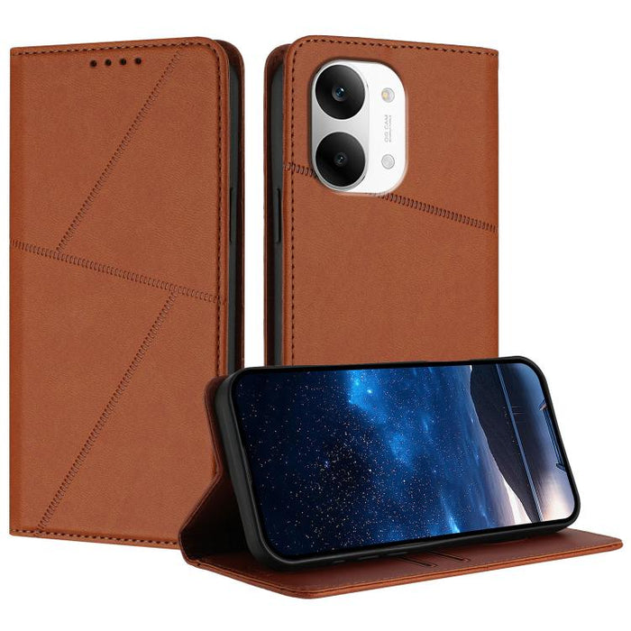 Funda magnética resistente de cuero mate con tapa para teléfono, For Redmi A7 Pro 4G / 5G 171mm / Poco C85x 5G, For Redmi Turbo 5 Max / Poco X8 Pro Max, For Redmi Turbo 5 5G / Poco X8 Pro 5G, For Redmi Note 15 4G / 5G 164mm / Poco M8 5G                ...