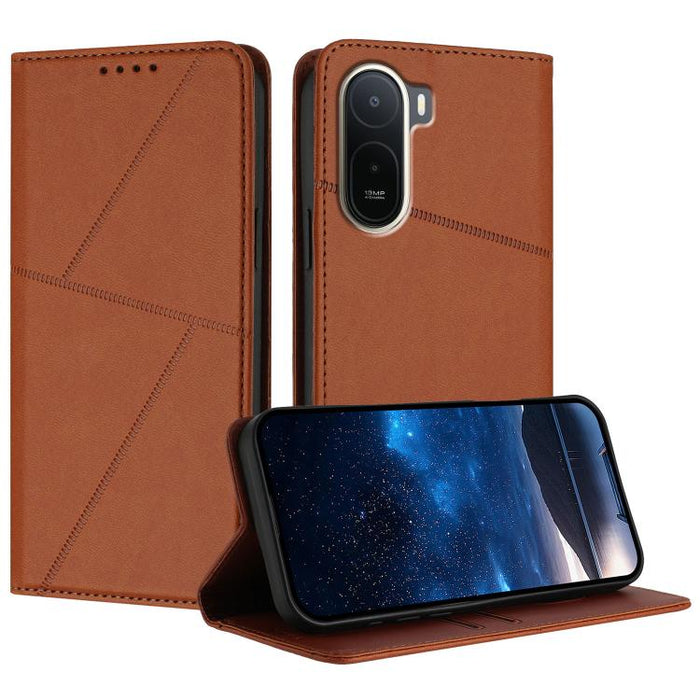 Funda magnética resistente de cuero mate con tapa para teléfono, For Redmi A7 Pro 4G / 5G 171mm / Poco C85x 5G, For Redmi Turbo 5 Max / Poco X8 Pro Max, For Redmi Turbo 5 5G / Poco X8 Pro 5G, For Redmi Note 15 4G / 5G 164mm / Poco M8 5G                ...