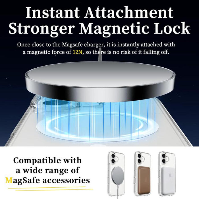 Scratchproof PC Hybrid TPU Magsafe Phone Case, For iPhone 17 Pro Max, For iPhone 17 Pro, For iPhone 17, For iPhone Air