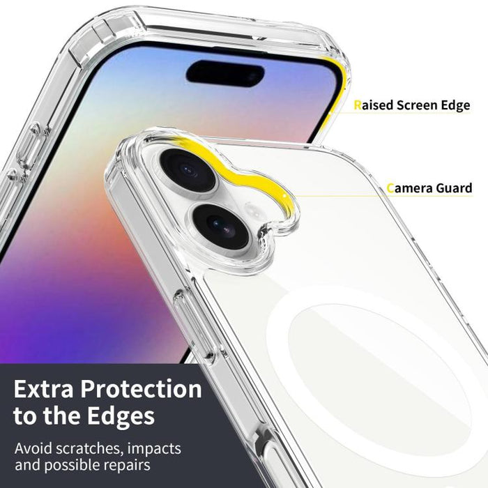 Scratchproof PC Hybrid TPU Magsafe Phone Case, For iPhone 17 Pro Max, For iPhone 17 Pro, For iPhone 17, For iPhone Air
