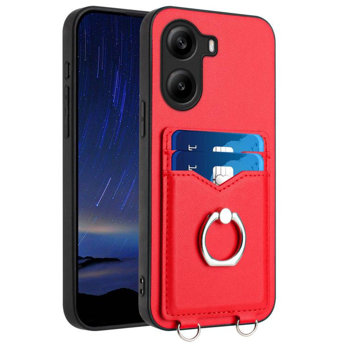 Funda para teléfono con tarjetero y anillo R20, For Xiaomi 15 Ultra, For Xiaomi Poco X7 Pro