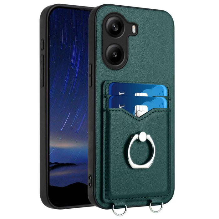 Funda para teléfono con tarjetero y anillo R20, For Xiaomi 15 Ultra, For Xiaomi Poco X7 Pro