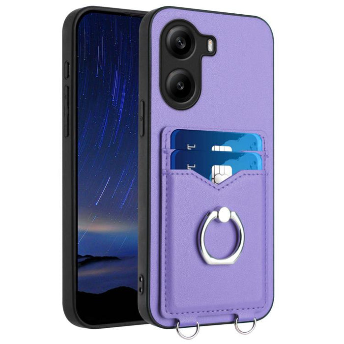 Funda para teléfono con tarjetero y anillo R20, For Xiaomi 15 Ultra, For Xiaomi Poco X7 Pro