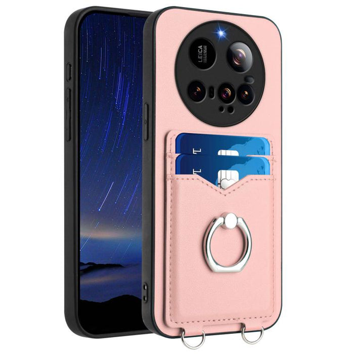 Funda para teléfono con tarjetero y anillo R20, For Xiaomi 15 Ultra, For Xiaomi Poco X7 Pro