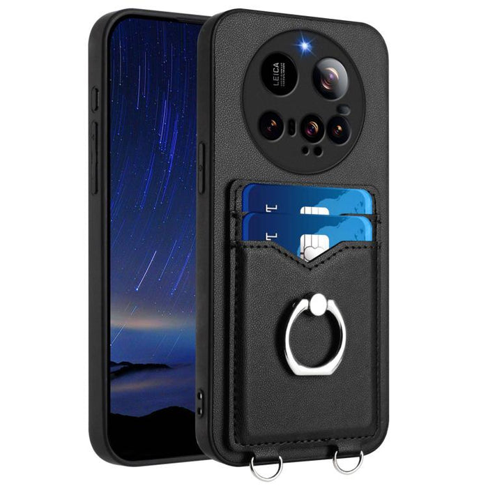 Funda para teléfono con tarjetero y anillo R20, For Xiaomi 15 Ultra, For Xiaomi Poco X7 Pro