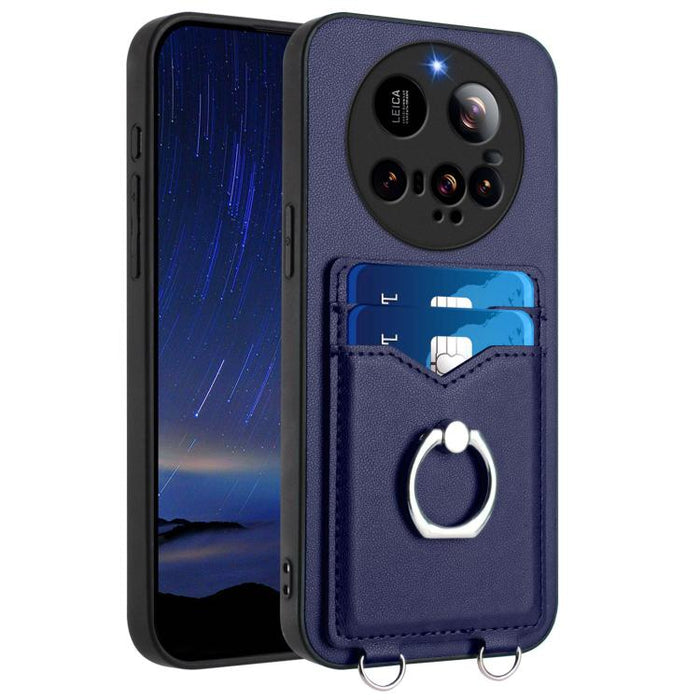 Funda para teléfono con tarjetero y anillo R20, For Xiaomi 15 Ultra, For Xiaomi Poco X7 Pro