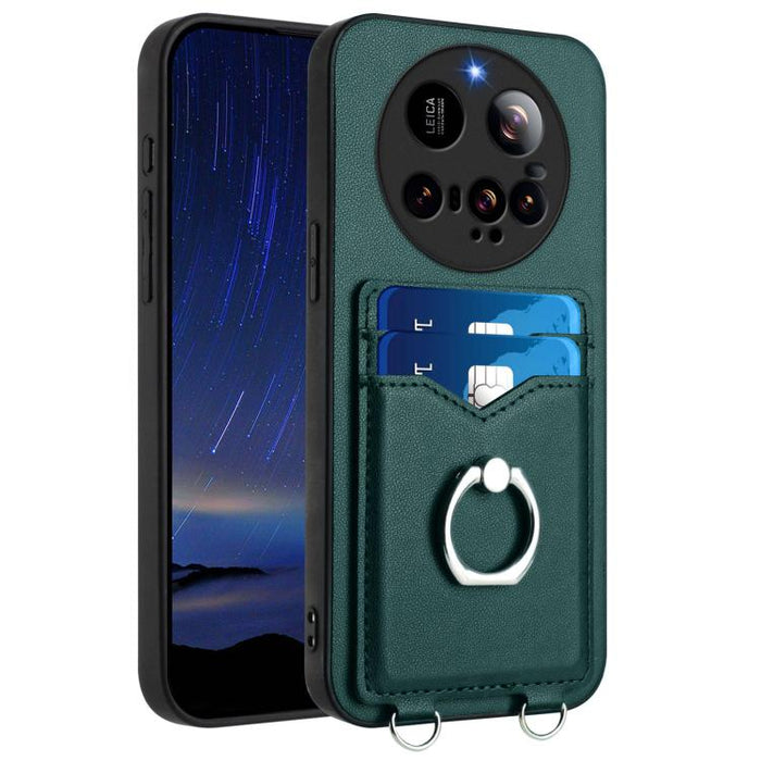 Funda para teléfono con tarjetero y anillo R20, For Xiaomi 15 Ultra, For Xiaomi Poco X7 Pro