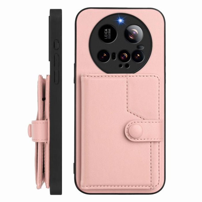 Funda para teléfono con tarjetero y protección RFID antirrobo, For Xiaomi 15 Ultra, For Xiaomi Poco X7 Pro