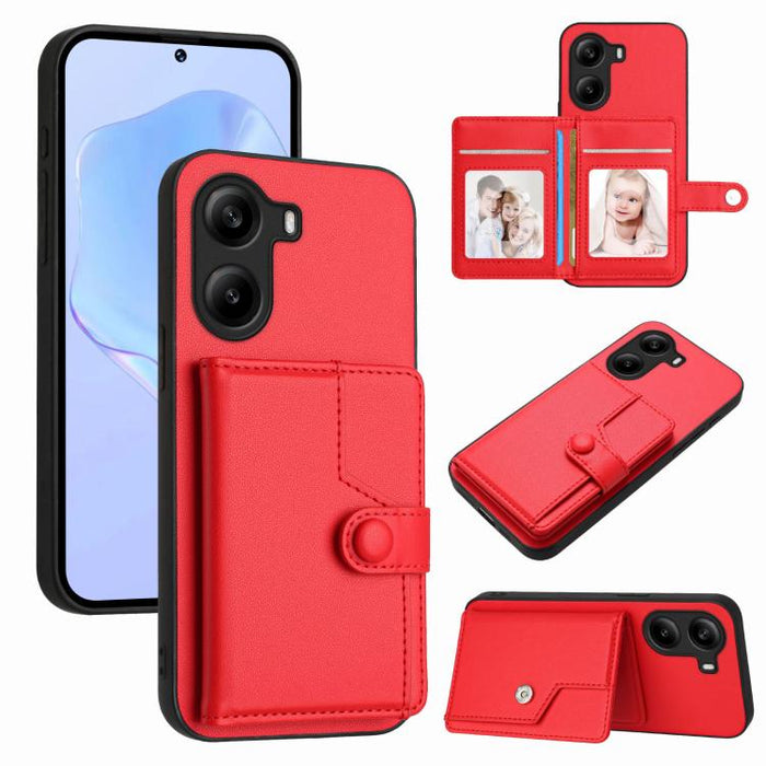 Funda para teléfono con tarjetero y protección RFID antirrobo, For Xiaomi 15 Ultra, For Xiaomi Poco X7 Pro