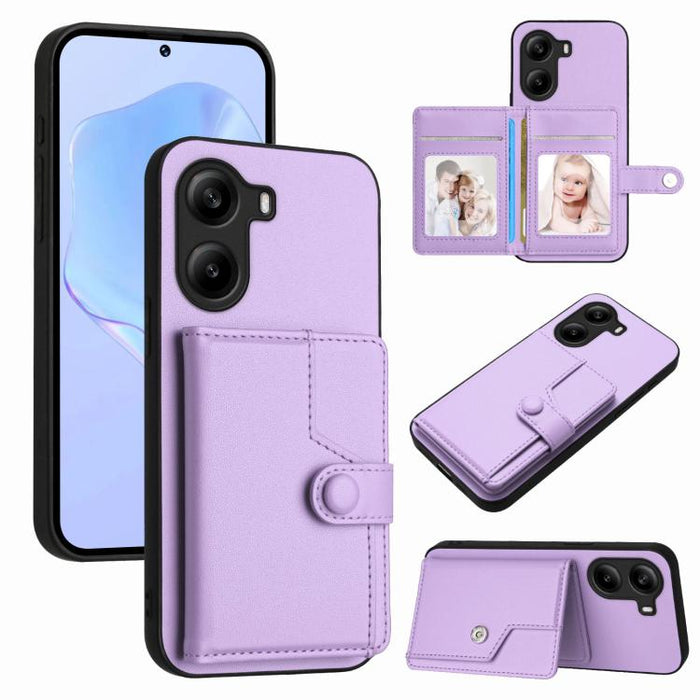 Funda para teléfono con tarjetero y protección RFID antirrobo, For Xiaomi 15 Ultra, For Xiaomi Poco X7 Pro