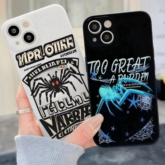 Funda de TPU para teléfono con diseño de araña grafiti, For Redmi Note 8T