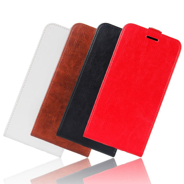 Estuche protector de cuero con tapa vertical individual con textura R64 con ranuras para tarjetas y marco de fotos, For Xiaomi Mi 10 Lite 5G