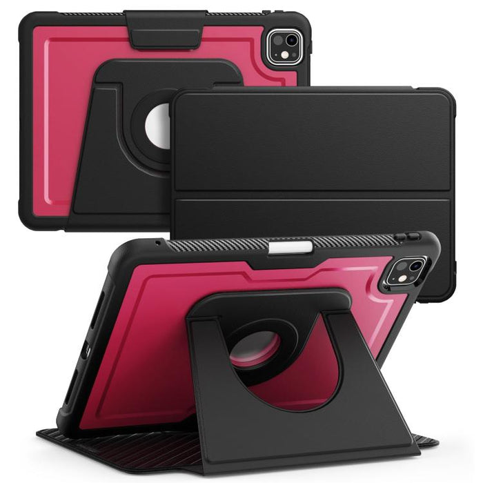 Honeycomb Magnetic Rotation Holder Leather Smart Tablet Case, For iPad Air 13 2026 / 2025 / 2024, For iPad Air 11 2026 / 2025 / 2024, For iPad Pro 13 2025 / 2024, For iPad Pro 11 2025 / 2024, For iPad 2025 / 2022, For iPad mini 2024 / mini 6           ...