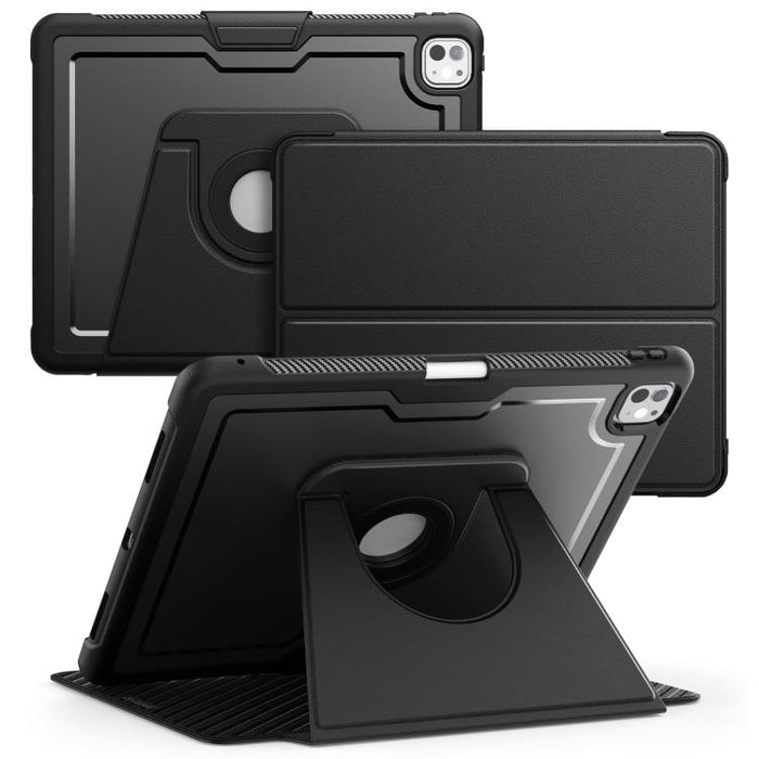 Honeycomb Magnetic Rotation Holder Leather Smart Tablet Case, For iPad Air 13 2026 / 2025 / 2024, For iPad Air 11 2026 / 2025 / 2024, For iPad Pro 13 2025 / 2024, For iPad Pro 11 2025 / 2024, For iPad 2025 / 2022, For iPad mini 2024 / mini 6           ...