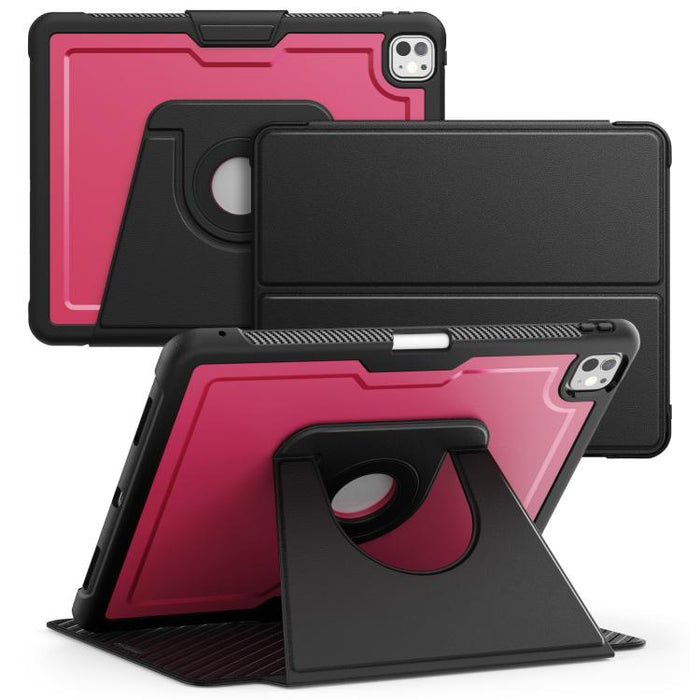 Honeycomb Magnetic Rotation Holder Leather Smart Tablet Case, For iPad Air 13 2026 / 2025 / 2024, For iPad Air 11 2026 / 2025 / 2024, For iPad Pro 13 2025 / 2024, For iPad Pro 11 2025 / 2024, For iPad 2025 / 2022, For iPad mini 2024 / mini 6           ...