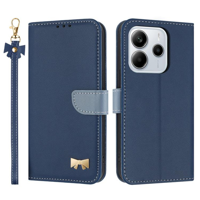 Funda de cuero con lazo metálico para teléfono con correa de mano, For Redmi 15a 5G Global, For Redmi Turbo 5 Max 5G / Poco X8 Pro Max 5G, For Redmi Turbo 5 5G / Poco X8 Pro 5G, For Redmi K90 Pro Max / Poco F8 Ultra                                     ...