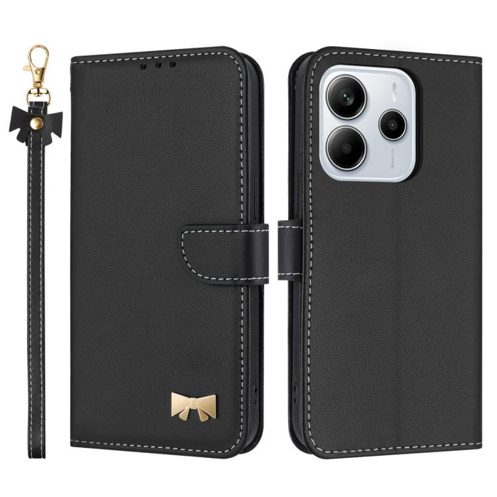 Funda de cuero con lazo metálico para teléfono con correa de mano, For Redmi 15a 5G Global, For Redmi Turbo 5 Max 5G / Poco X8 Pro Max 5G, For Redmi Turbo 5 5G / Poco X8 Pro 5G, For Redmi K90 Pro Max / Poco F8 Ultra                                     ...