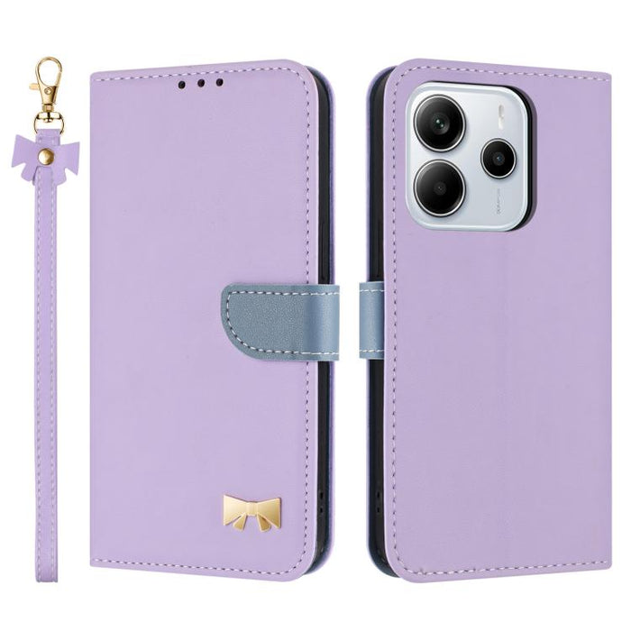 Funda de cuero con lazo metálico para teléfono con correa de mano, For Redmi 15a 5G Global, For Redmi Turbo 5 Max 5G / Poco X8 Pro Max 5G, For Redmi Turbo 5 5G / Poco X8 Pro 5G, For Redmi K90 Pro Max / Poco F8 Ultra                                     ...