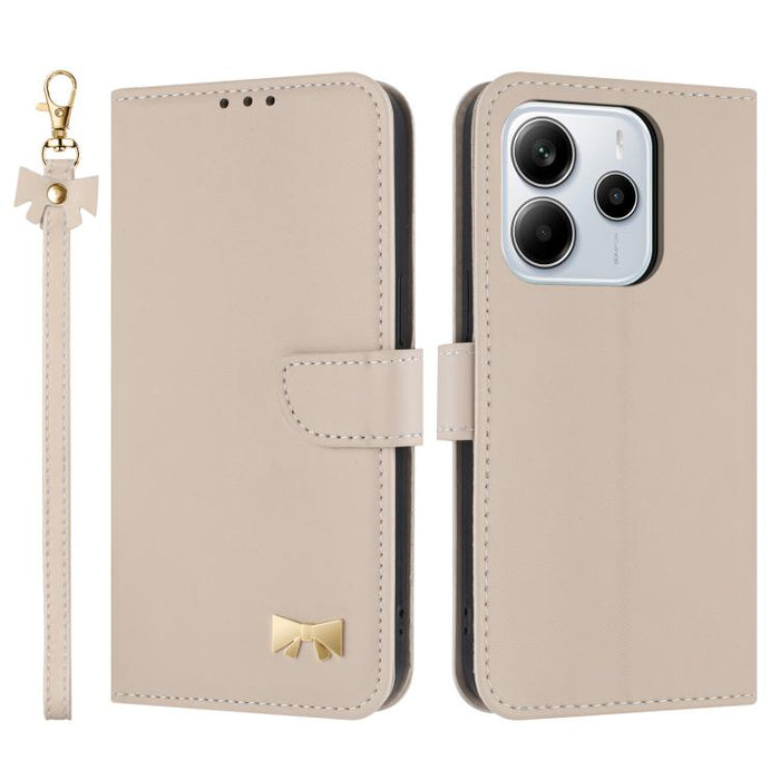 Funda de cuero con lazo metálico para teléfono con correa de mano, For Redmi 15a 5G Global, For Redmi Turbo 5 Max 5G / Poco X8 Pro Max 5G, For Redmi Turbo 5 5G / Poco X8 Pro 5G, For Redmi K90 Pro Max / Poco F8 Ultra                                     ...