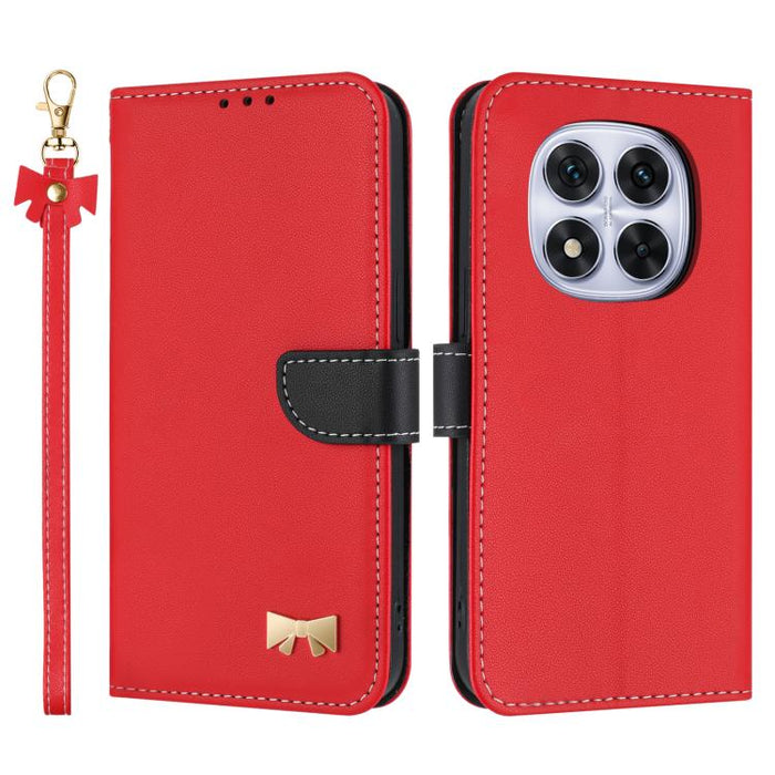 Funda de cuero con lazo metálico para teléfono con correa de mano, For Redmi 15a 5G Global, For Redmi Turbo 5 Max 5G / Poco X8 Pro Max 5G, For Redmi Turbo 5 5G / Poco X8 Pro 5G, For Redmi K90 Pro Max / Poco F8 Ultra                                     ...