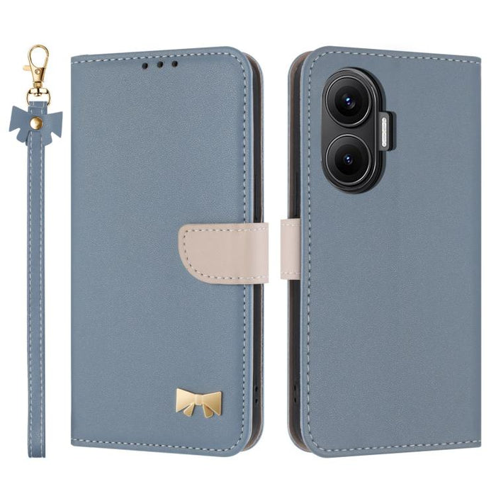 Funda de cuero con lazo metálico para teléfono con correa de mano, For Redmi 15a 5G Global, For Redmi Turbo 5 Max 5G / Poco X8 Pro Max 5G, For Redmi Turbo 5 5G / Poco X8 Pro 5G, For Redmi K90 Pro Max / Poco F8 Ultra                                     ...